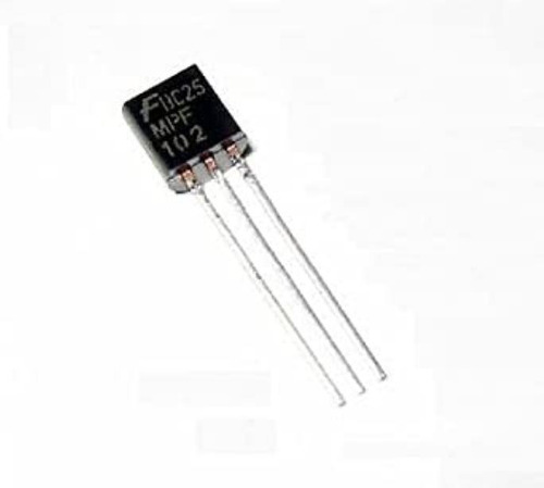 Mpf102 Transistor Mosfet Amplificador Rf Vhf Pack 5 Unidades