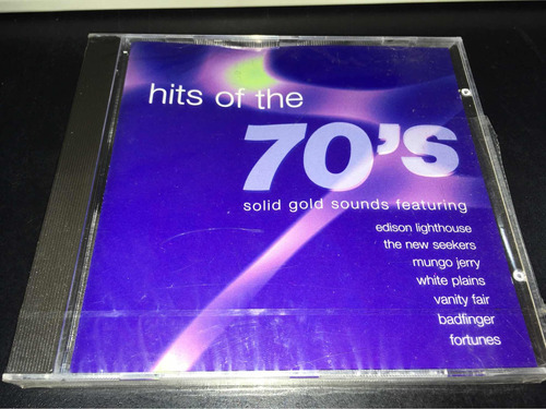 Hits Of The 70´s - Solid Gold Sounds  Cd Nuevo Cerrado (eec)