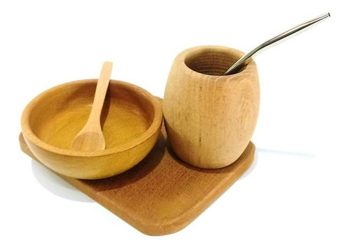 Imagen 4 de 4 de Set De Mate Cazuela Y Tabla