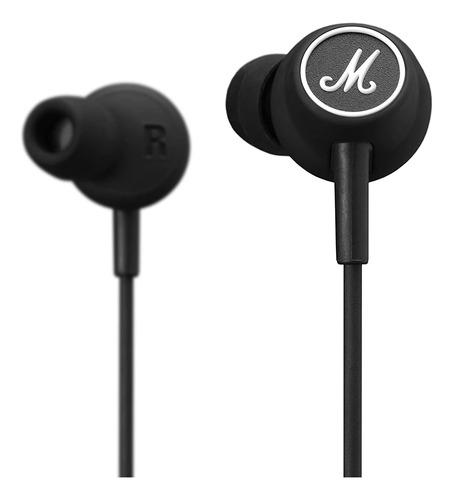 Marshall Mode In-ear Headphones Negro Con Blanco