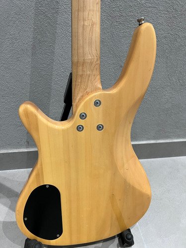 Bajo Parquer Tipo Ibanez Diestro Natural Laqueado 4 (Usado)