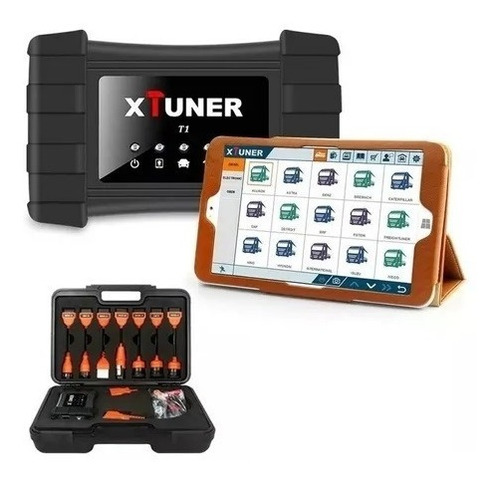 Scanner Xtuner T1 Wifi Para Camiones Diesel Obd2 + Tableta