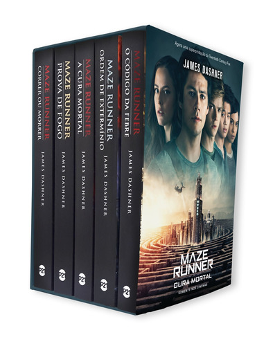 Box Maze Runner - Edição completa, de Dashner, James. Vergara & Riba Editoras, capa mole em português, 2018