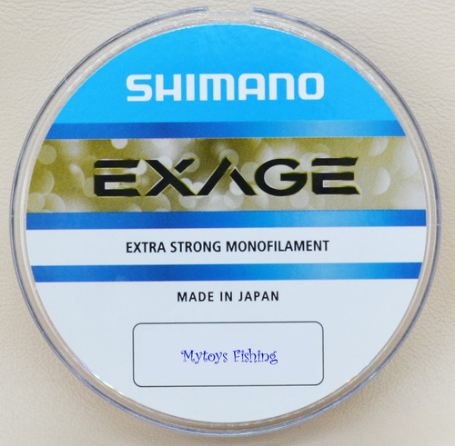 Imagem 2 de 3 de Linha Nylon Exage 300m 0,255mm Pesca * Original Shimano **