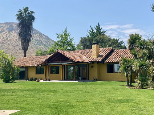 Hermosa Casa E Parcela 5000m2 En Condominio 4 D Más Serv.