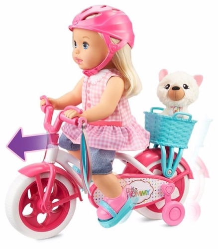 Little Mommy En Bicicleta Original De Mattel