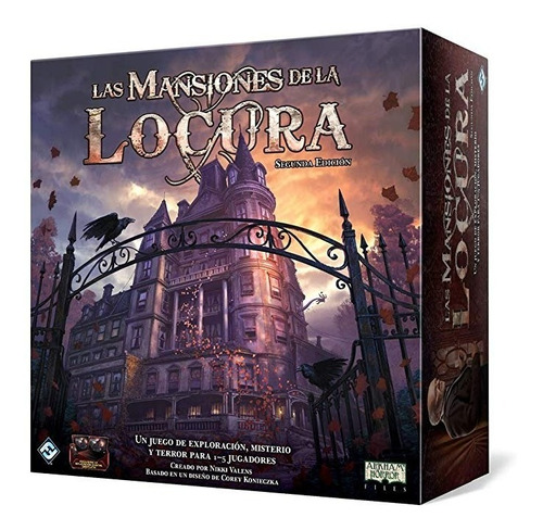 Mansiones De La Locura Español Juego De Mesa