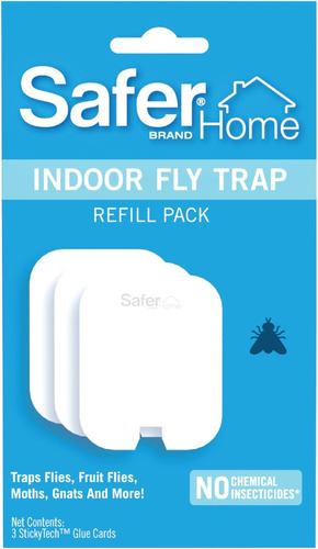 Safer Home Sh503 Paquete De Recarga De Trampa Para Moscas En