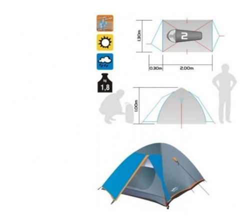Barraca Falcon 2 Pessoas Iglu Nautika