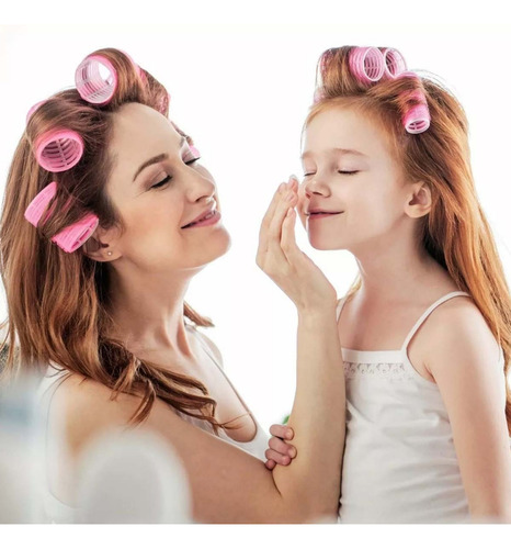 48 Peças Para Modelagem De Cabelo Com Velcro Com Clip