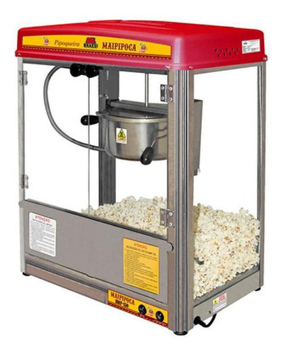 Pipoqueira Braesi Bmp150 Em Aço Inox Elétrica 220v