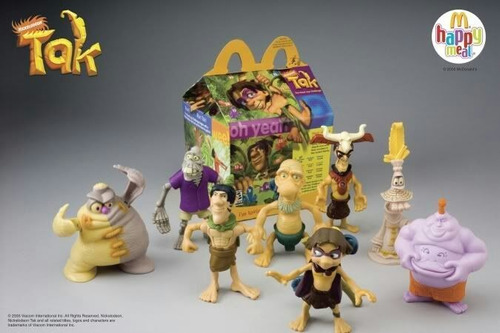 Figura De Acción Tak Y El Poder De Juju Mcdonald's 2005