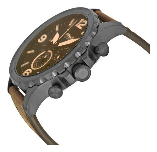 Reloj Fossil Jr1487 100% Original Cuero Cronografo