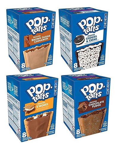         Pop Tarts Variety, Canela De Azúcar Morena, Gallet.