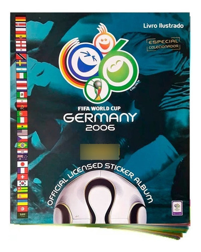 Álbum Completo Oficial Panini Mundial Alemania 2006