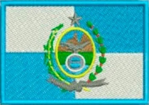 Imagem 8 de 10 de Kit C/ 3 Mini Bandeira Bordada 4x3cm Estados Países Patch