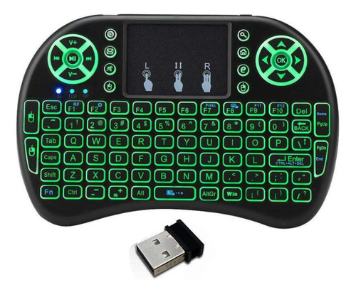 Mini Teclado Inalambrico Touchpad Mouse Smart Tv Box Bt ®