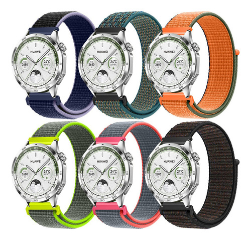 6 Nylon Correas For Huawei Watch Gt4 Gt3 46 Mm Gt 4 3p