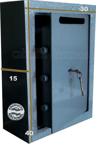 Caja Fuerte Camion Abulonar Arrimar Buzon 30x40x18 Cm