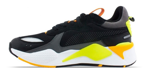 Puma Rs X Mix Black Castlerock Yellow Alert 38046206