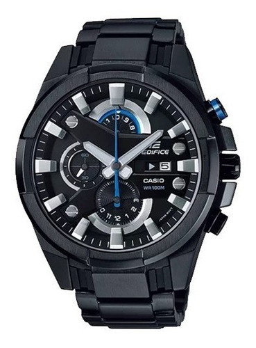 Reloj Casio Edifice Efr-540bk-1av - 100% Nuevo Y Original