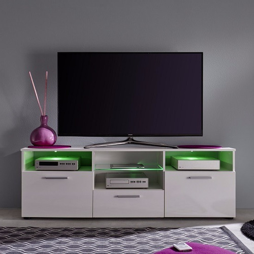 Rack De Tv Mesa De Tv Con Luces Led Rack Eslovenia Muebles