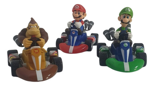 Muñeco Super Mario Kart A Fricción! - Luigi Donkey Browser
