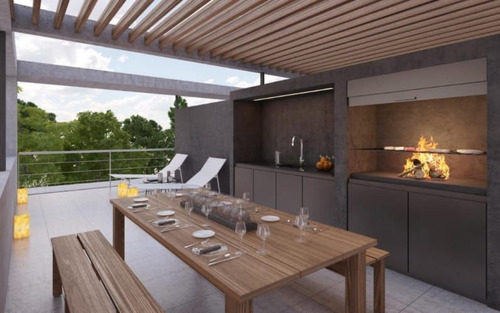 Imagen 6 de 11 de Departamento Monoambiente Con Terraza En Venta En Sarandí