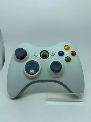 Controle Original Para Xbox 360 Branco S/ Fio Manete Gamepad