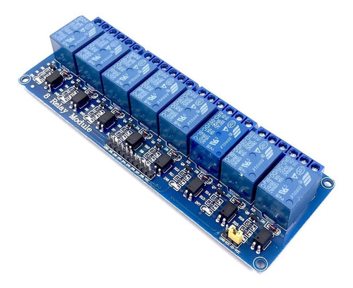 Relevador Electromecanico De Potencia 8 Canales 5v Arduino