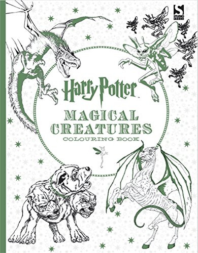 Libro Harry Potter Colouring Book Magical Creatures De Warne