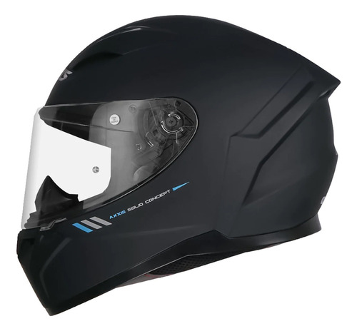 Capacete De Moto Axxis Segment - Narigueira E Bavete