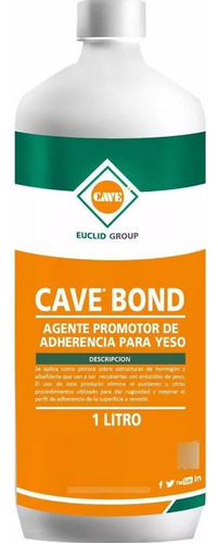 Cave Bond Botella 1lt Promotor De Adherencia Yeso