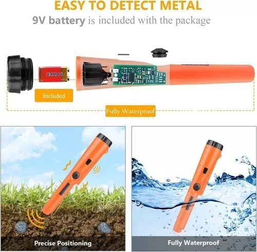 Detector Metales Mano Puntero Pin Pointer Localizador