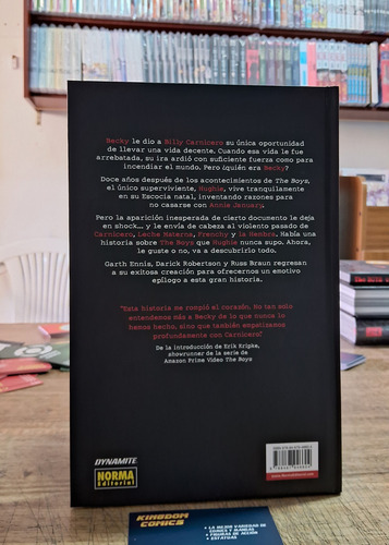 The Boys: Querida Becky. Historia Completa. Editorial Norma.