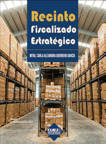 Recinto Fiscalizado Estratégico, De Guerrero García, Carla Alejandra., Vol. 1. Editorial Cuej, Tapa Pasta Blanda, Edición 1 En Español, 2023