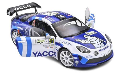 Alpine A110 Rally Wrc Monza 2020 Auto Escala 1:18