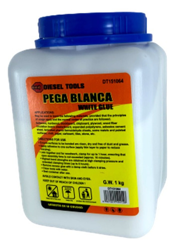 Cola Blanca Para Madera Pega 1kg Somos Tienda -