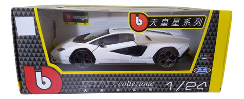 Auto A Escala 1/24 Bburago Lamborghini Countach Lpi 800-4