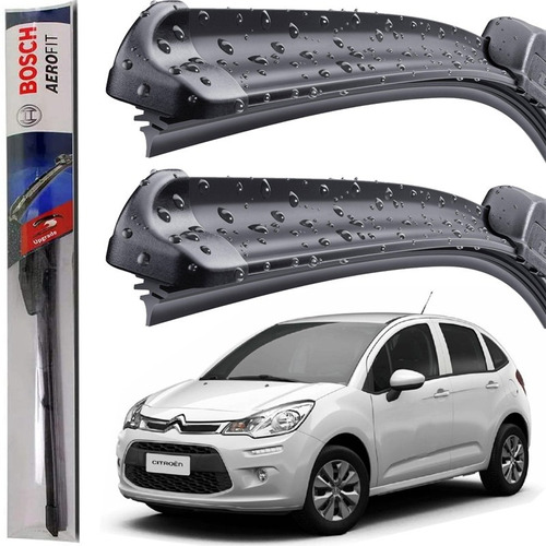 Escobillas Limpiaparabrisas Bosch Aerofit Citroen C3 - 2019