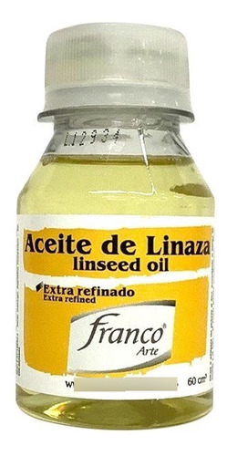Aceite De Linaza Franco Arte 60ml