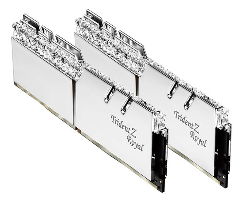 G.skill 32gb Ddr4 Trident Z Royal Silver 3600mhz Pcclv Kit