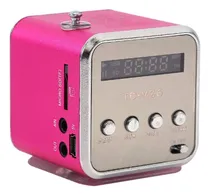 Comprar Mini Altavoz Reproductor De Música Radio Fm Portátil Altavoz