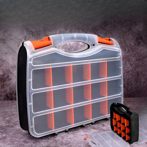 Caja De La Caja Del Organizador De Herramientas Con 34