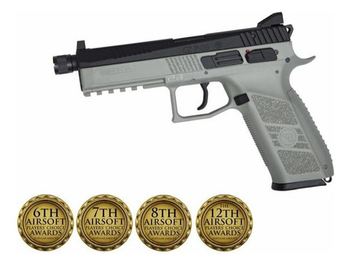 Marcadora Pistola Cz P-09 Gris Asg Airsoft Aventureros