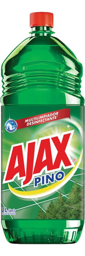 3 Pack Ajax Pino Multilimpiador 2l Brillante Aroma Intenso