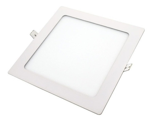 Plafon Led Cuadrado De Embutir 18w 22.5 Cm X 22.5 Cm