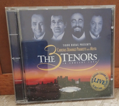 The 3 Tenors: En Concierto 1994 100% Original, Importado