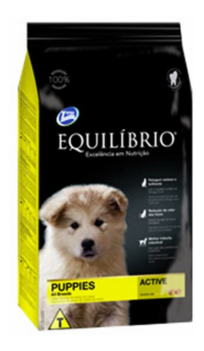 Imagen 1 de 1 de Equilibrio Cachorro Mediano 18kg + Envio En 24h + Regalo