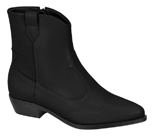 Bota Feminino Coturno Moleca County Cano Médio Rodeio Moda